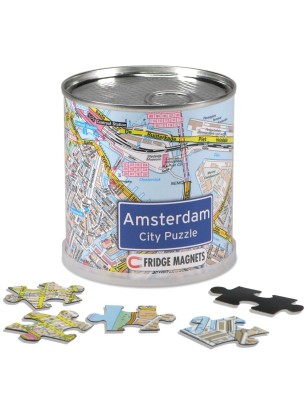 Extragoods City Puzzle Magnets - Amsterdam