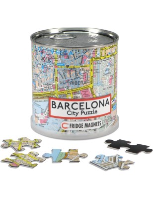 Extragoods City Puzzle Magnets - Barcelona