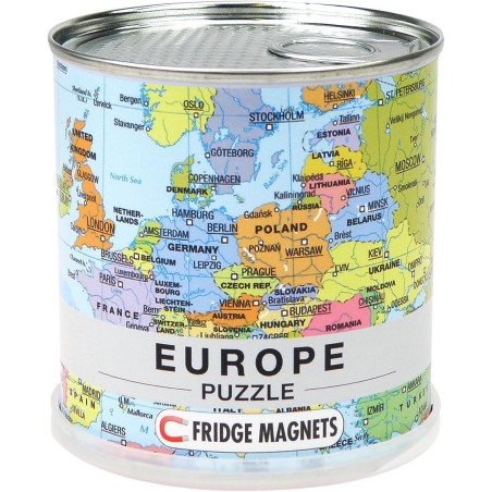 Extragoods City Puzzle Magnets - Europe/Europa