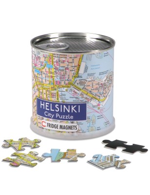 Extragoods City Puzzle Magnets - Helsinki