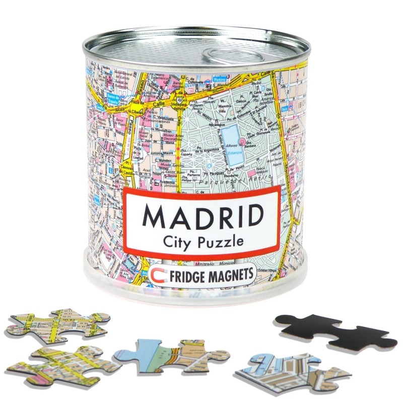 Extragoods City Puzzle Magnets - Madrid