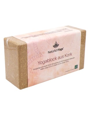 NatürlichYoga® - Yogablock Aus Echtem Kork