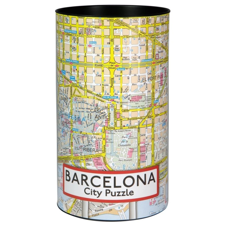 Extragoods City Puzzle - Barcelona Premium Puzzle Erwachsenenpuzzle Spiele Puzzle Städtepuzzle