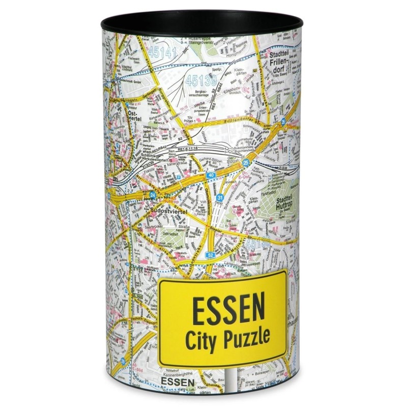 Extragoods City Puzzle - Essen Premium Puzzle Erwachsenenpuzzle Spiele Puzzle Städtepuzzle