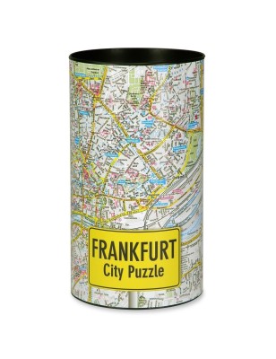 Extragoods City Puzzle - Frankfurt am Main Premium Puzzle Erwachsenenpuzzle Spiele Puzzle Städtepuzzle