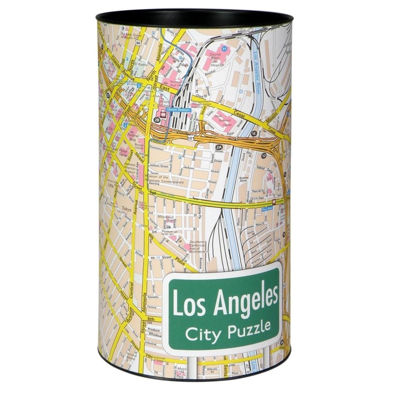 Extragoods City Puzzle - Los Angeles Premium Puzzle Erwachsenenpuzzle Spiele Puzzle Städtepuzzle