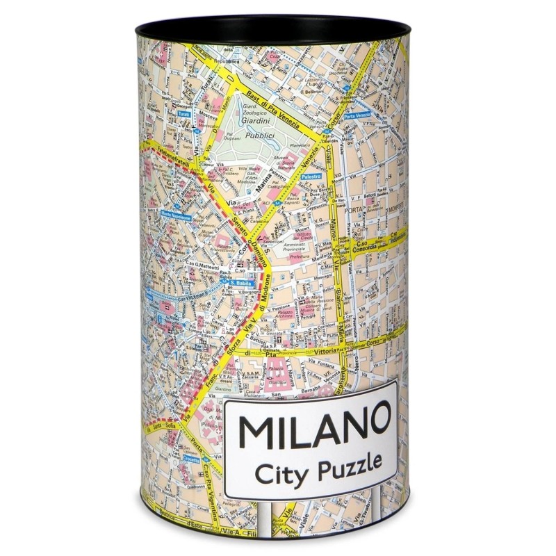 Extragoods City Puzzle - Mailand/Milano Premium Puzzle Erwachsenenpuzzle Spiele Puzzle Städtepuzzle