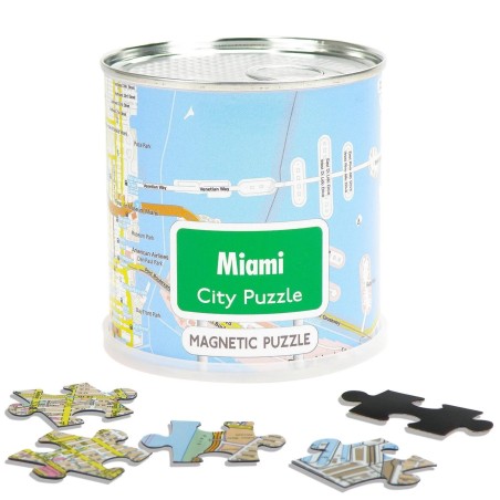 Extragoods City Puzzle Magnets - Miami