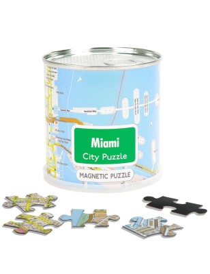 Extragoods City Puzzle Magnets - Miami