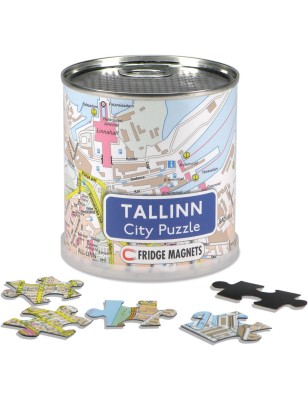 Extragoods City Puzzle Magnets - Tallinn