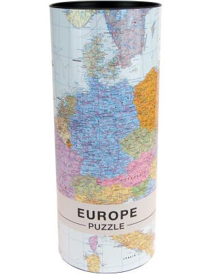 Extragoods Europa Puzzle/EU Karte 1000 Teile - Die gesamte EU 68 x 48 cm