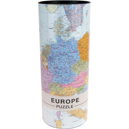 Extragoods Europa Puzzle/EU Karte 1000 Teile - Die gesamte EU 68 x 48 cm