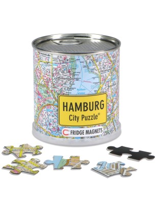 City Puzzle Hamburg Magnets Premium Puzzle Magnetpuzzle Spiele Städtepuzzle Souvenir