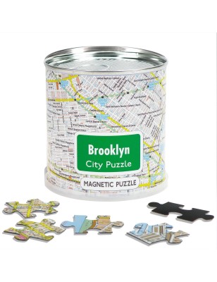 City Puzzle Magnets - Brooklyn