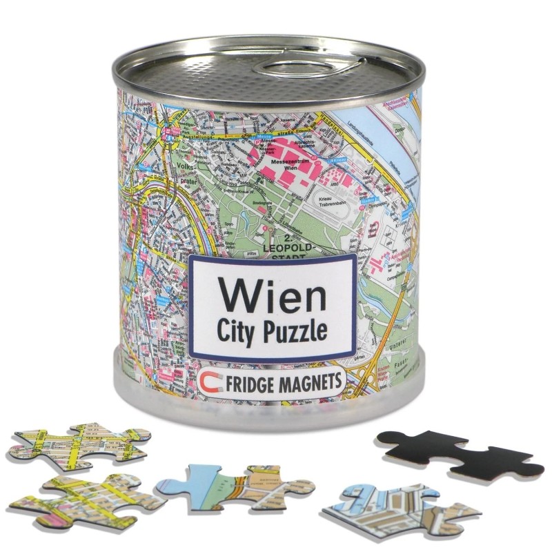 City Puzzle Magnets Wien