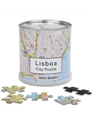 Extra Goods 152775 Magnetisches Puzzle Lissabon