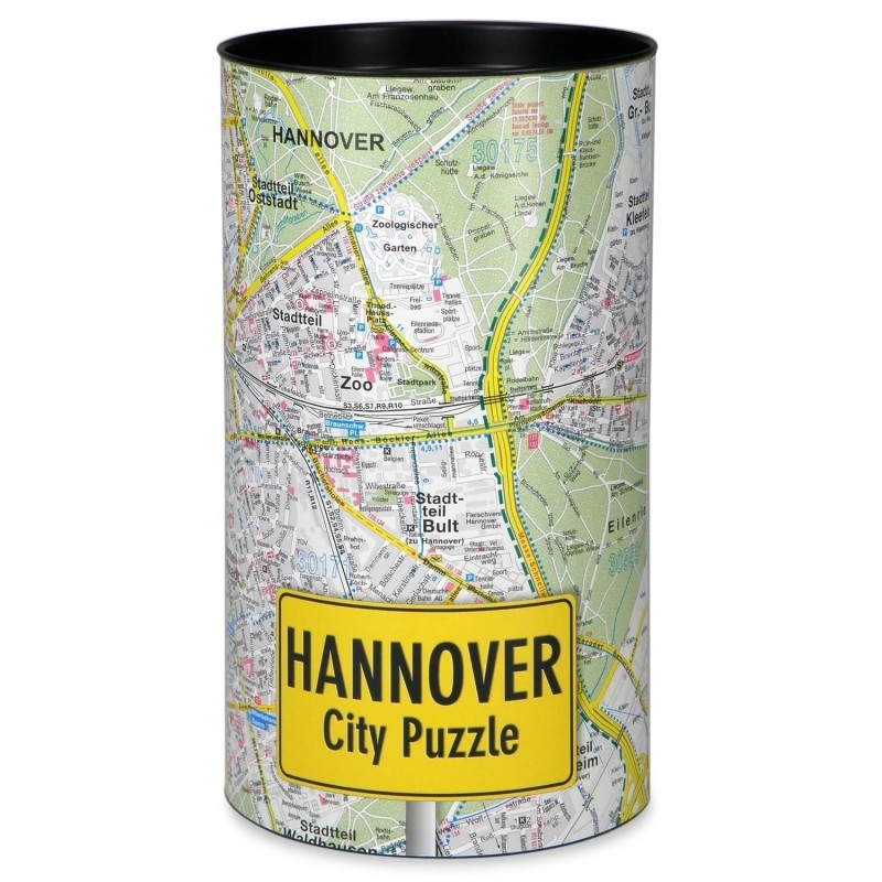 Extragoods City Puzzle - Hannover Premium Puzzle Erwachsenenpuzzle Spiele Puzzle Städtepuzzle