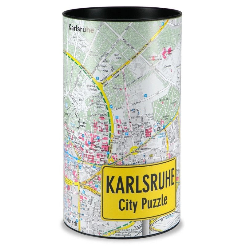 Extragoods City Puzzle - Karlsruhe