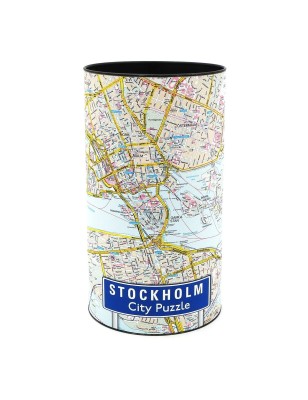 Extragoods City Puzzle - Stockholm Premium Puzzle Erwachsenenpuzzle Spiele Puzzle Städtepuzzle