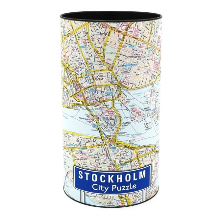 Extragoods City Puzzle - Stockholm Premium Puzzle Erwachsenenpuzzle Spiele Puzzle Städtepuzzle